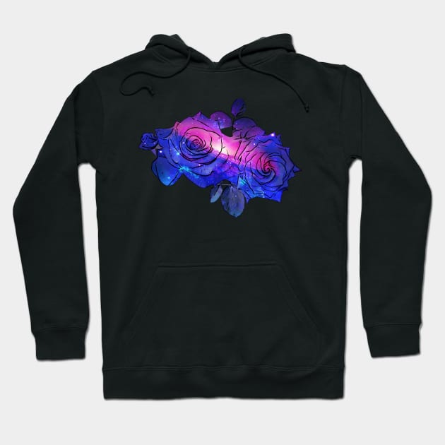 Cosmic Flowering Hoodie by stingi